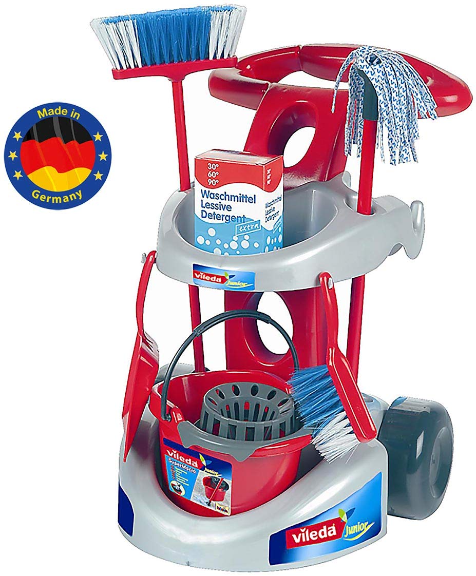 casdon cleaning trolley with accessories