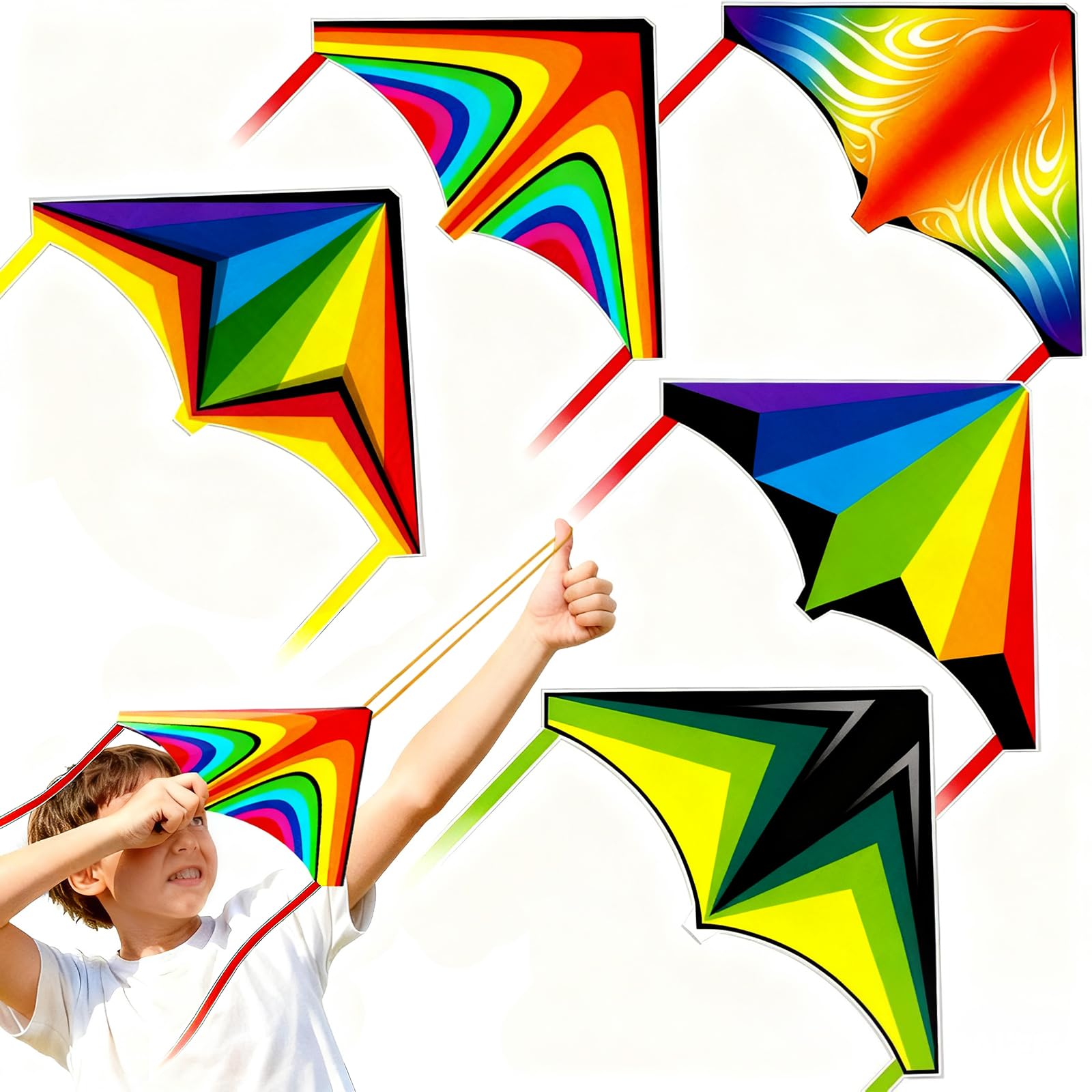 Foam Rockets with Finger Launcher for Kids Ages 3+, Indoor Outdoor Garden Party Toys, Safe Lightweight Flying Toys Gift for Toddlers Boys Girls — image 1