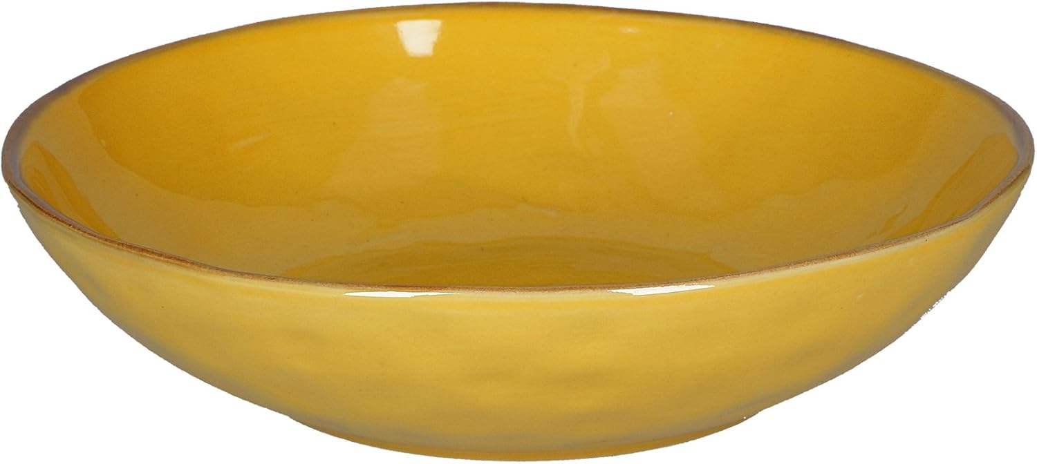 THUN Rose & Tulipani - Concerto Soup Plate Ochre, cm.21