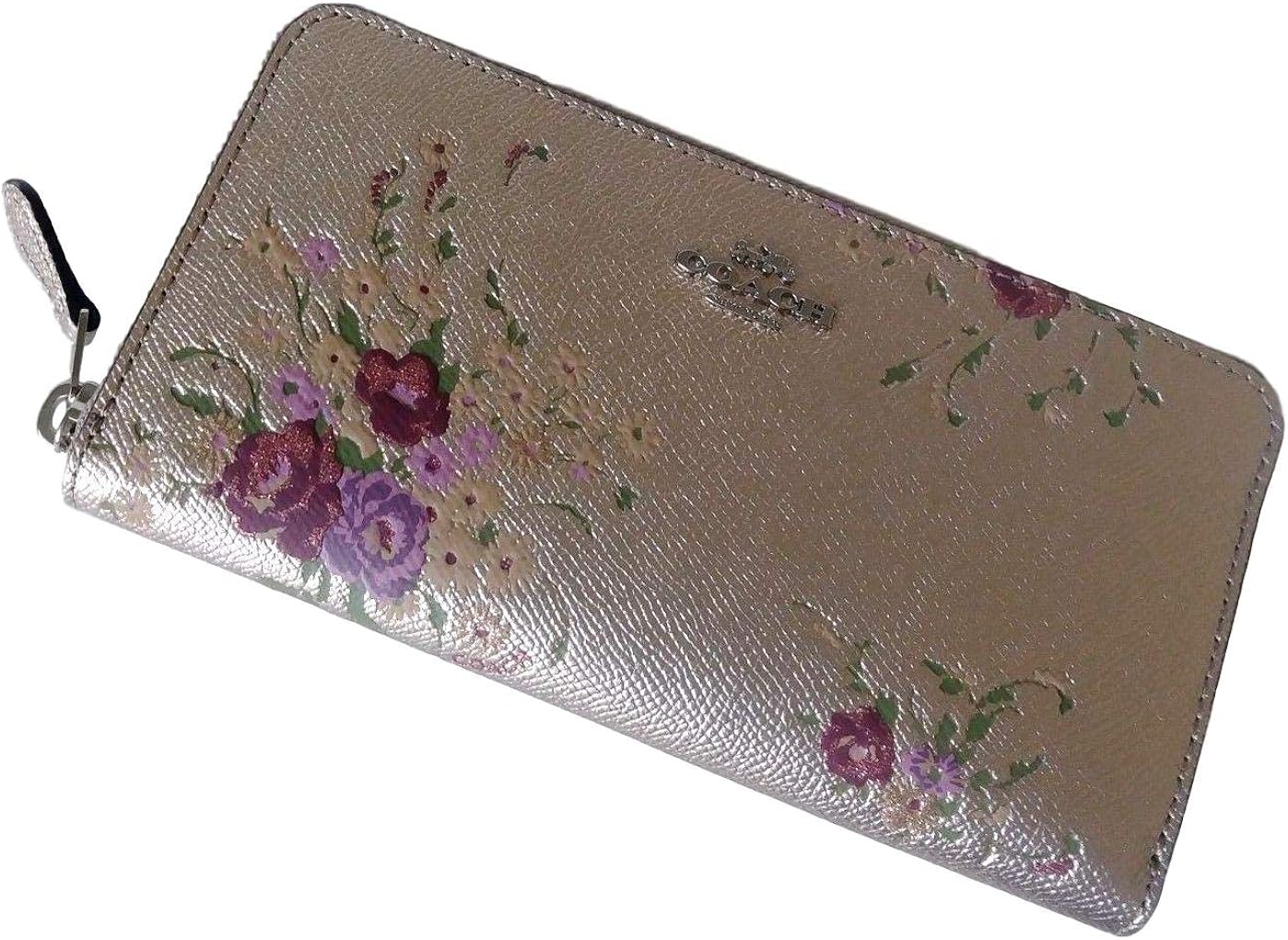 coach wallet floral