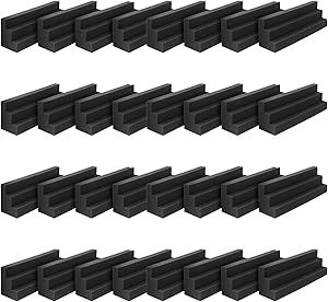 JBER Column Acoustic Wedge Studio Foam Corner Block Finish Corner Wall in Studios or Home Theater,KTV (32 Pack)…