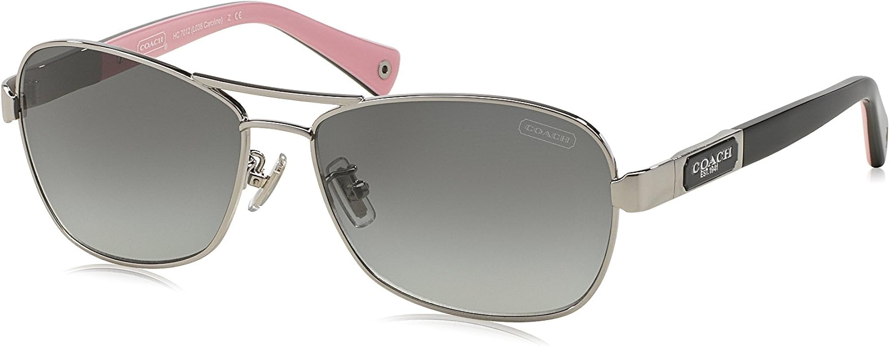 Coach Women's Gradient Caroline HC701291021156 Silver Aviator