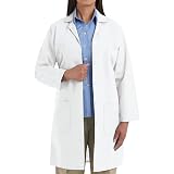 Red Kap Men's Shop Coat - Cotton Blend Work Coat With 4 Pockets