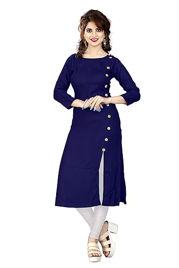 Women's Rayon A-Line Kurta