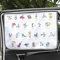 Magnetic Car Sun Shade Curtain For Side Window Baby Kids Children Sunshade Protector Protects Glare Heat Blocks Uv Rays Interior Blocker Blind - View #12