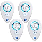 Pest Control Repeller, Electronic Plug in Pest Control Indoor for Bug and Rodent Mice Insects Ant Mosquito Spider Roach, Chil