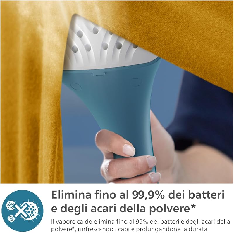 1000 Ferro da Stiro Verticale a Vapore con Asse, 1800W, 1.8L