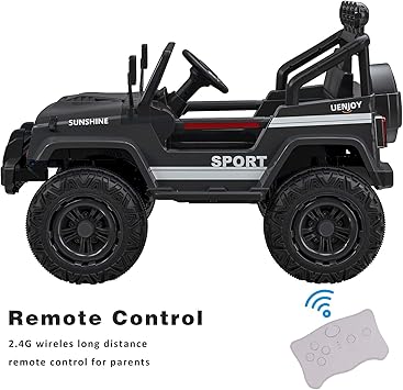 jeep de juguete a control remoto