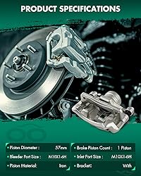 SCITOO 19B1335 19B1334 Front Left & Right Disc
