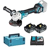 Makita DGA513RTJ 18V Li-ion LXT Brushless 125mm