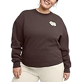 Hanes Women's Originals Sweatshirt, Midweight Crewneck Fleece Pullover, Plus