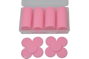 StarMall 100 Pieces Plastic Learning Countes Disks Bingo Chip Counting Discs Markers Tokens with Storage Case for Math Learning, Counting, Poker Chips Game, Bingo Chips Game