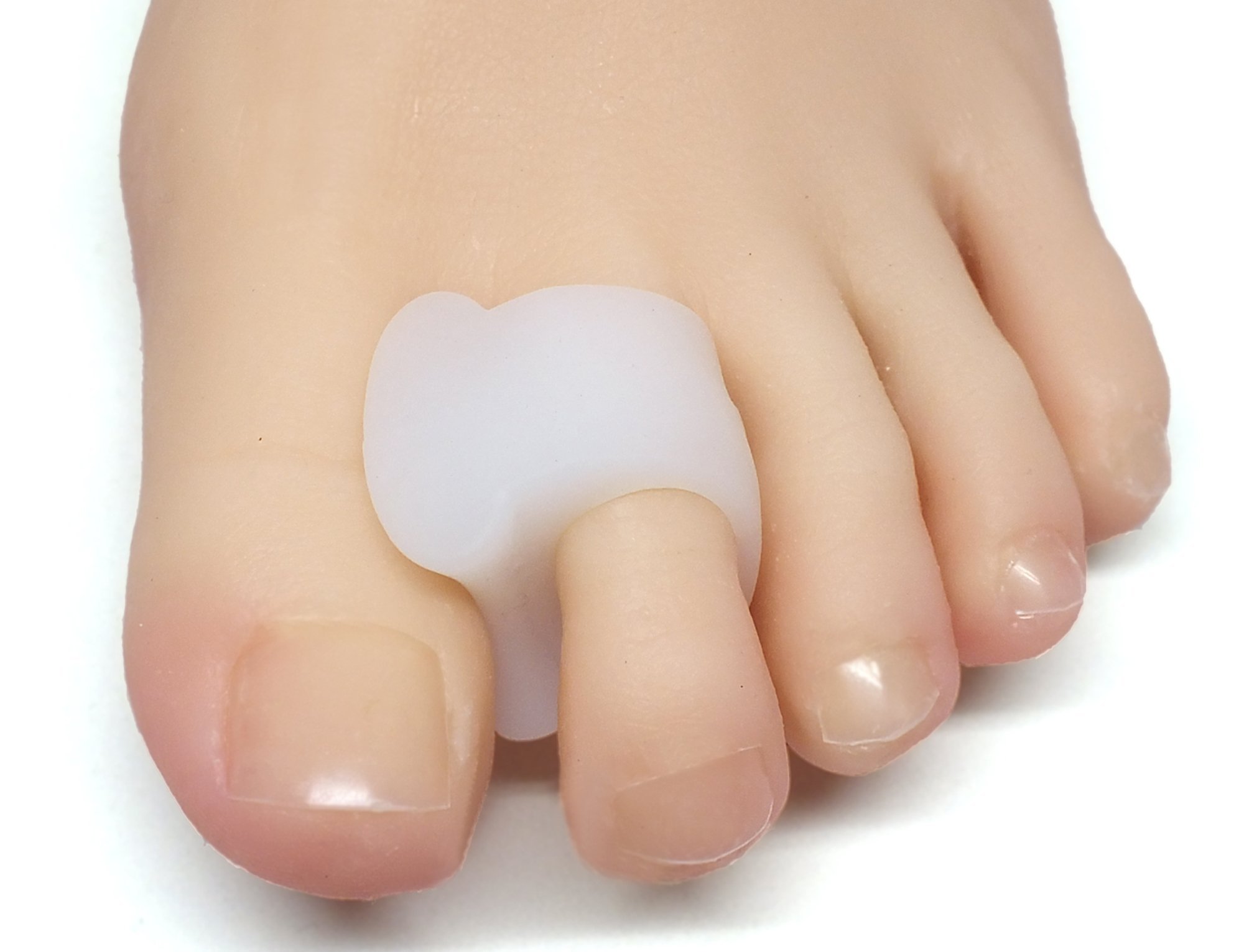 YOGABODY Naturals Toe Spreaders & Separators, Fast Pain Relief from Hammertoe & Bunions, Two