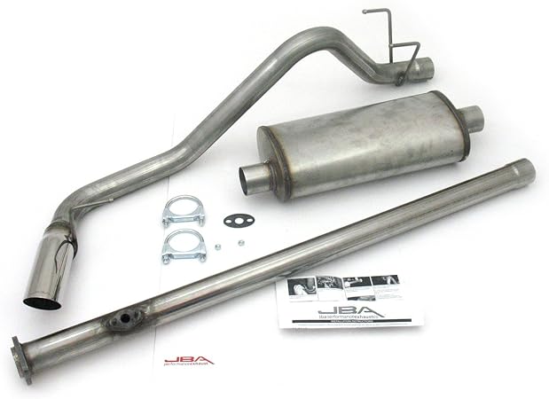 Amazon Jba 40 9012 2 1 4インチ ステンレススチール 排気システム タコマ 4x4 エクストラキャブ ショートベッド用 吸気 排気パーツ 車 バイク