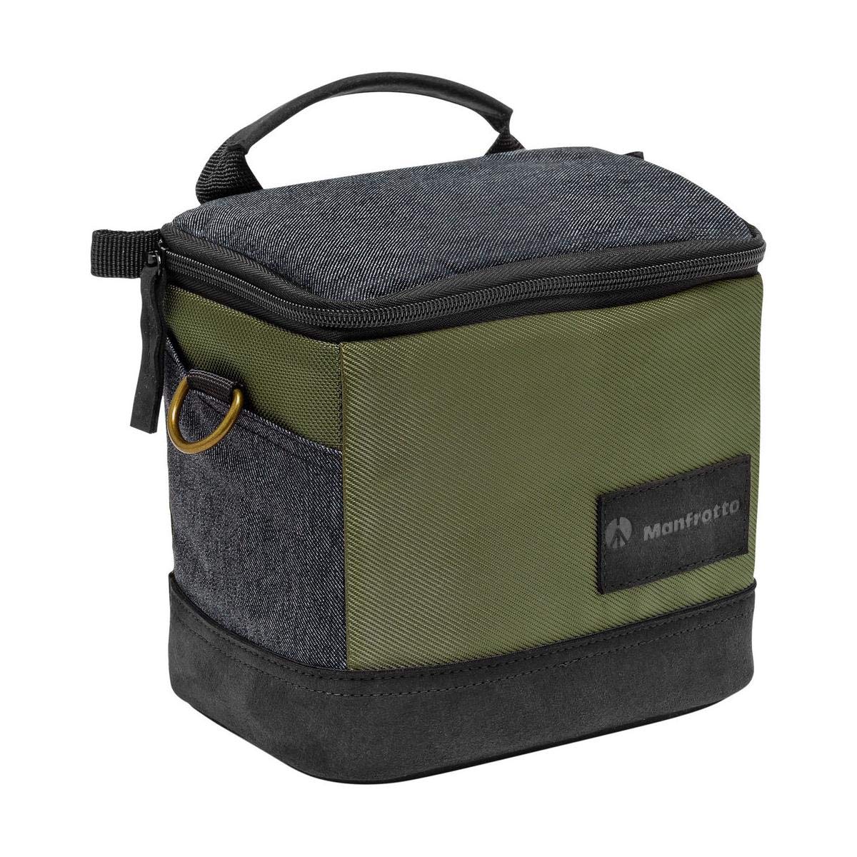 Manfrotto MB MS-SB-IGR Shoulder Bag for DSLR with Additional Lens (Green)