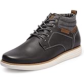 Bruno Marc Men's Mid Top Chukka Sneaker Lace Up Dress Boot