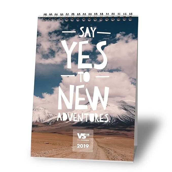 VISUAL STATEMENTS Tischkalender 2018/2019 Kalender DIN A5