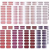 16 Sheets Glitter Solid Nail Strips Nail Art