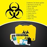 Reliance Medical Biohazard Body Fluid Clean-Up Kit 2 Applications Boxed view 4