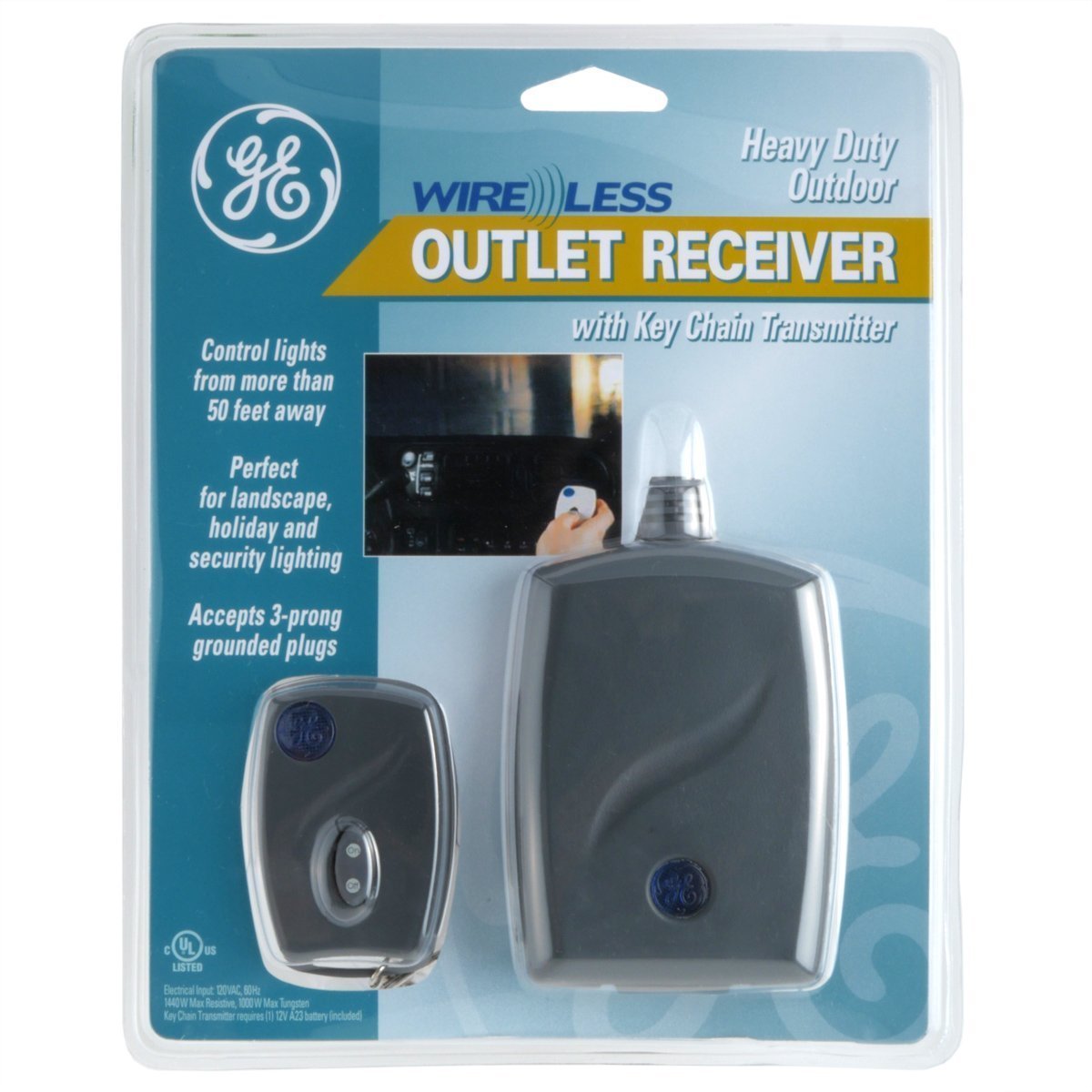 Remote Control Lights Appliances Outdoor Outlet Receiver GE Module