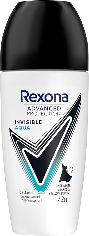 - Deodorant für Damen, unsichtbar, Aqua – Anti-Transpirant-Kugel – Advanced Protection – frischer und blumiger Duft – Schutz 72 Stunden (6 x 50 ml)