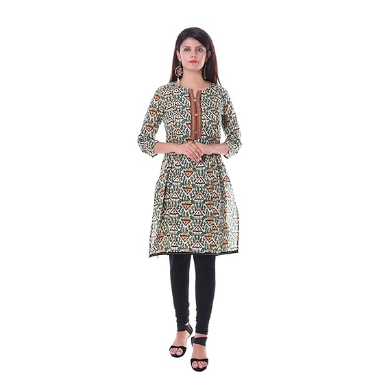 Women's Cotton Feeding Kurti_Multicolor_B88_X-Large