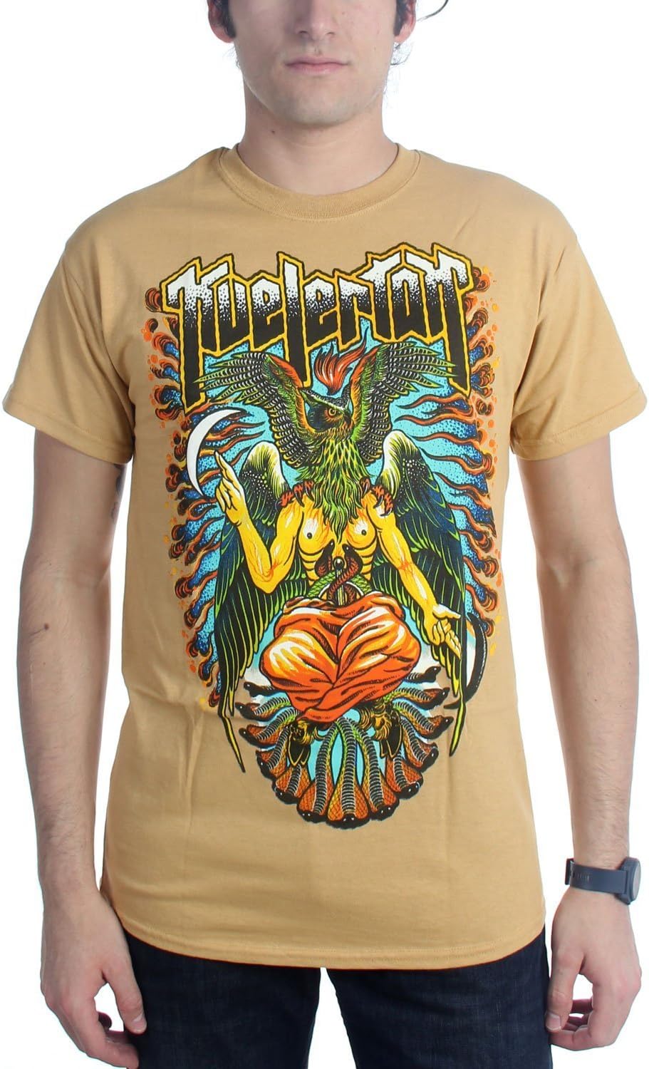 Kvelertak - Mens Owl Head T-Shirt, X-Large, As Shown