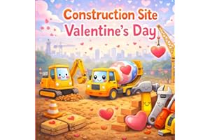 Construction Site Valentine's Day: Kids Book About Valentine's Day