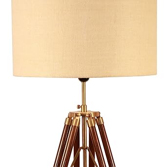 Buy Indian Made Beige Colour Lamp Shades Made Of Raw Silk By Cocovey Online At Low Prices In India Amazon In