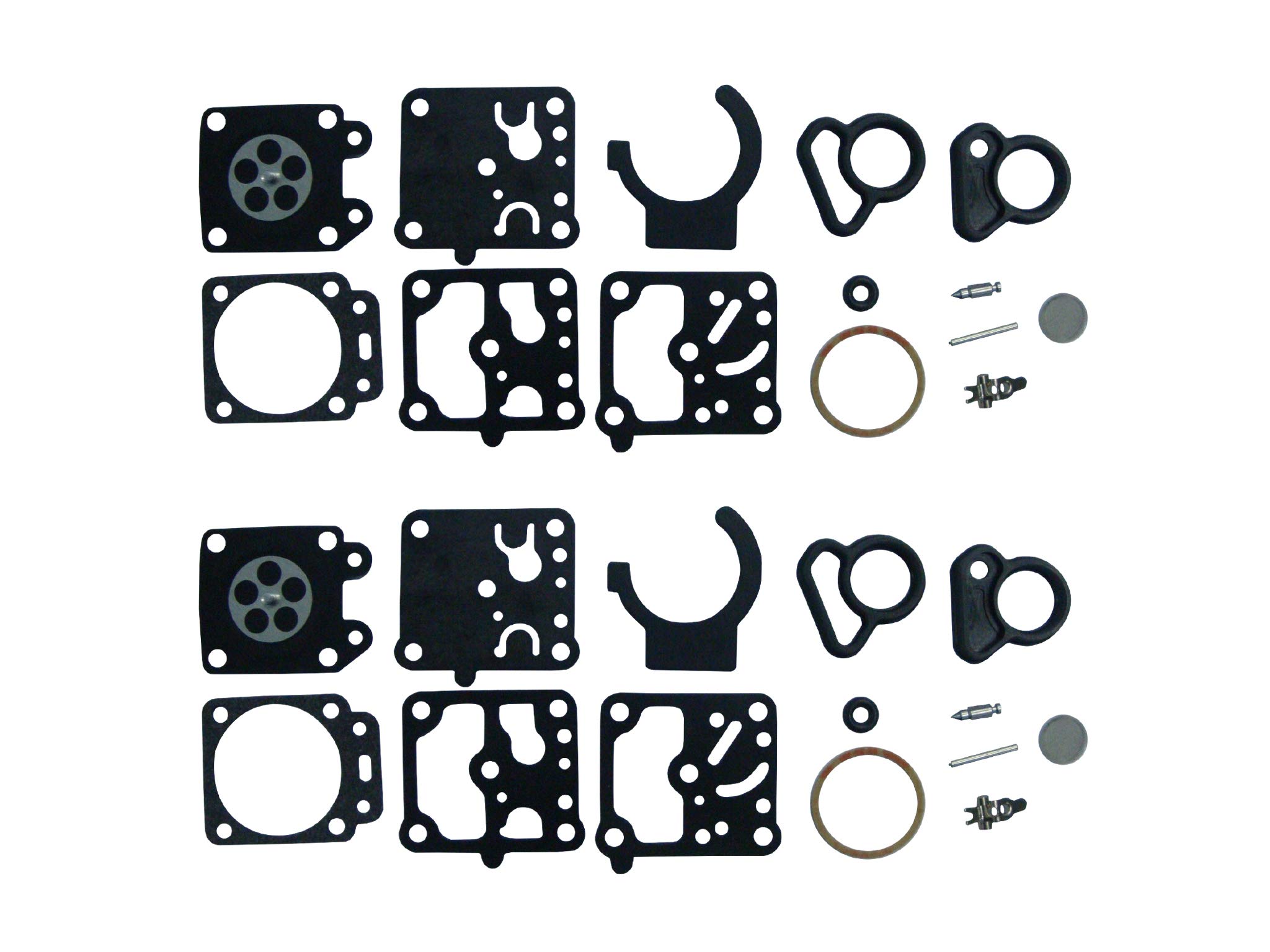 C·T·S Carburetor Repair/Rebuild Kit Replaces Walbro K10-WZ For WZ carburetors (Pack of 2)