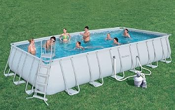 Piscina Fuori Terra Bestway Frame Rettangolare 671x366x132