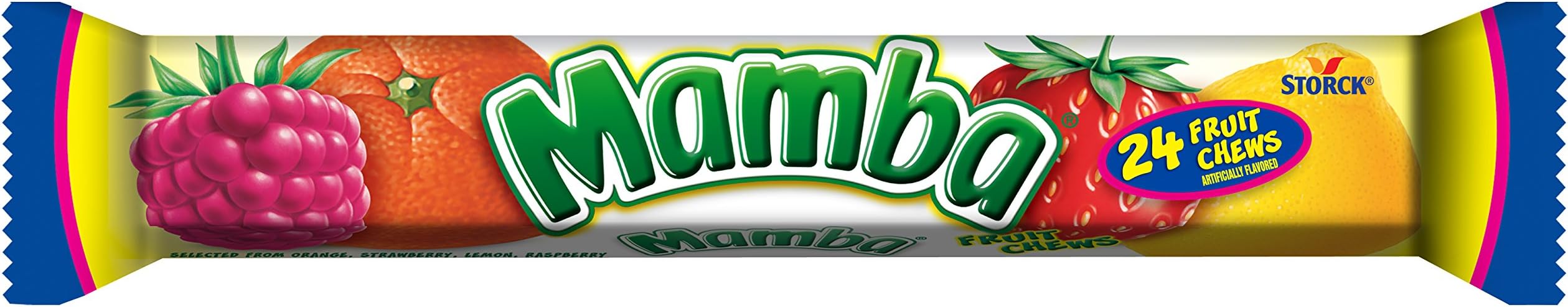 Mamba Mamba Brick Stick Fruit Chews, 3.53 Ounce