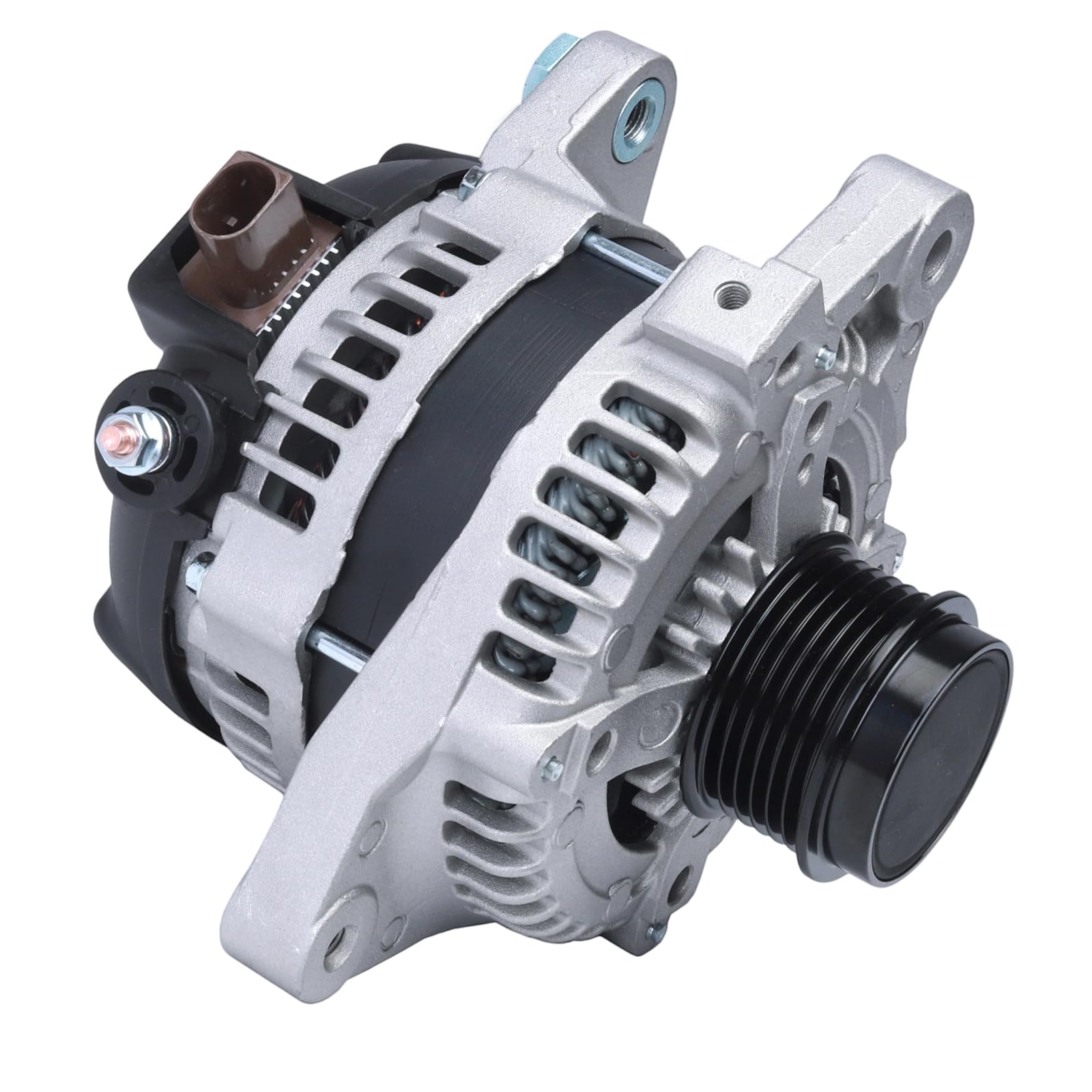 Photo 1 of KALANBAY 2138297 Alternator For Toyota Corolla 2014-2018,L4 1.8L 2ZR-FE,12V 115Amp CW 6-Decoupler Pulley