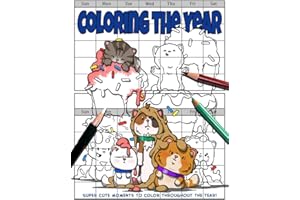 Coloring the Year: Super Cute Moments to Color Throughout the Year