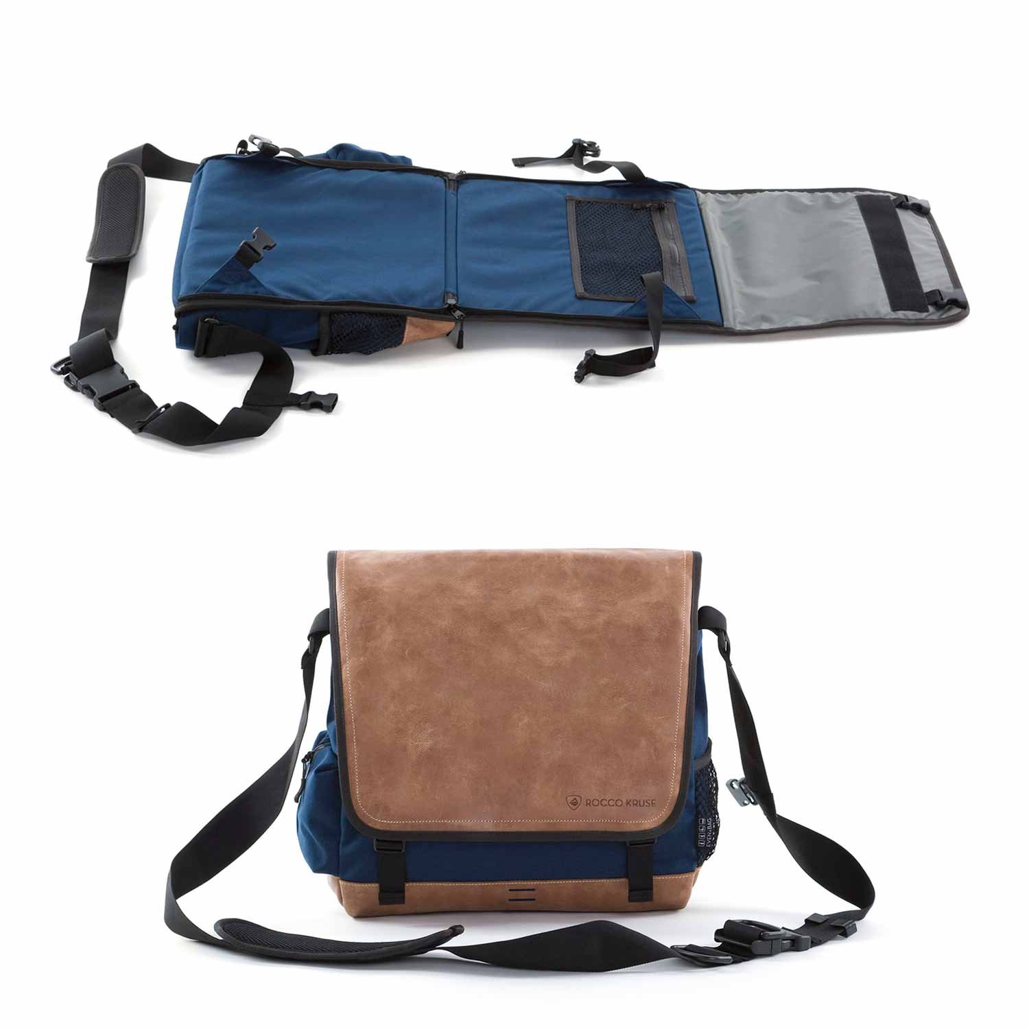 EVENaBAG | Messenger Bag with Camping seat, Picnic mat & Diaper Bag