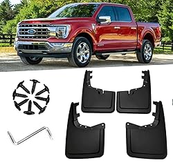 Mud Flaps Mud Guards Fit for 2021-2024 Ford F-150
