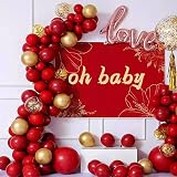 HYKJNBW 12 Inch Red Balloons 50 Pack Thick Latex Party Decorations view 4