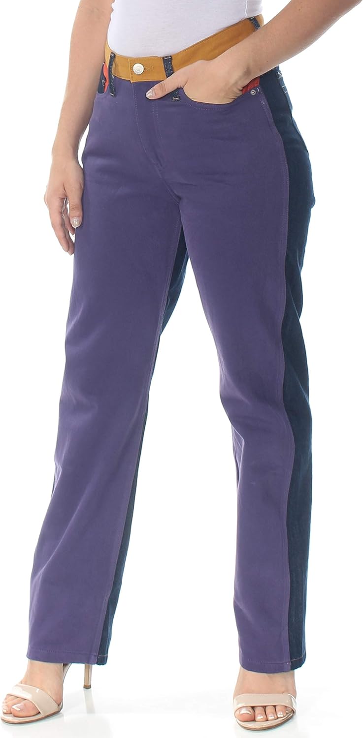 calvin klein colorblock jeans