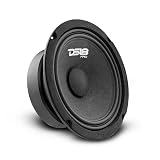 DS18 PRO-GM6 Loudspeaker - 6.5", Midrange, Black Steel Basket, 480W Max, 140W RMS, 8 Ohms - Premium Quality Audio Door Speakers for Car or Truck Stereo Sound System (1 Speaker)