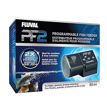 Fluval Pf2 Programmable Fish Feeder 85ml Amazon Co Uk Pet Supplies