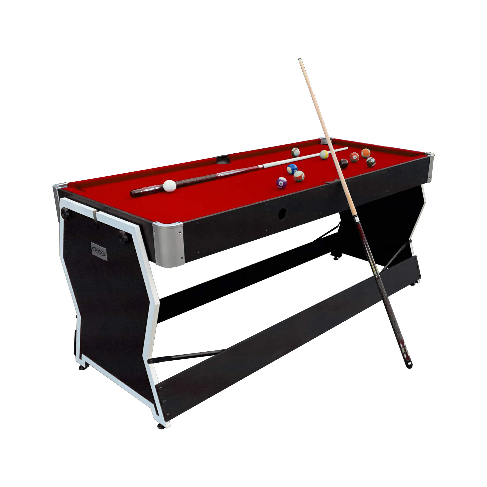 Mua PUCK Cyclone 6-Foot 3-in-1 Multi Game Air Hockey Table (Black) for ...