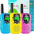 Walkie Talkies for Kids, Walkie Talkie Long Range for Girls Boys, Outdoor Toys for Ages 4-8-12, Built-in Flashlight, 22 Channels, Birthday Gifts for 3 4 5 6 7 8 9 10 Year Old Girl Boys