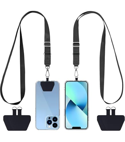 SENLLY Adjustable Cell Phone Lanyard With Ultra Thin Patch