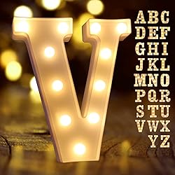 Laerjin Light Up Letters, Marquee Letters with