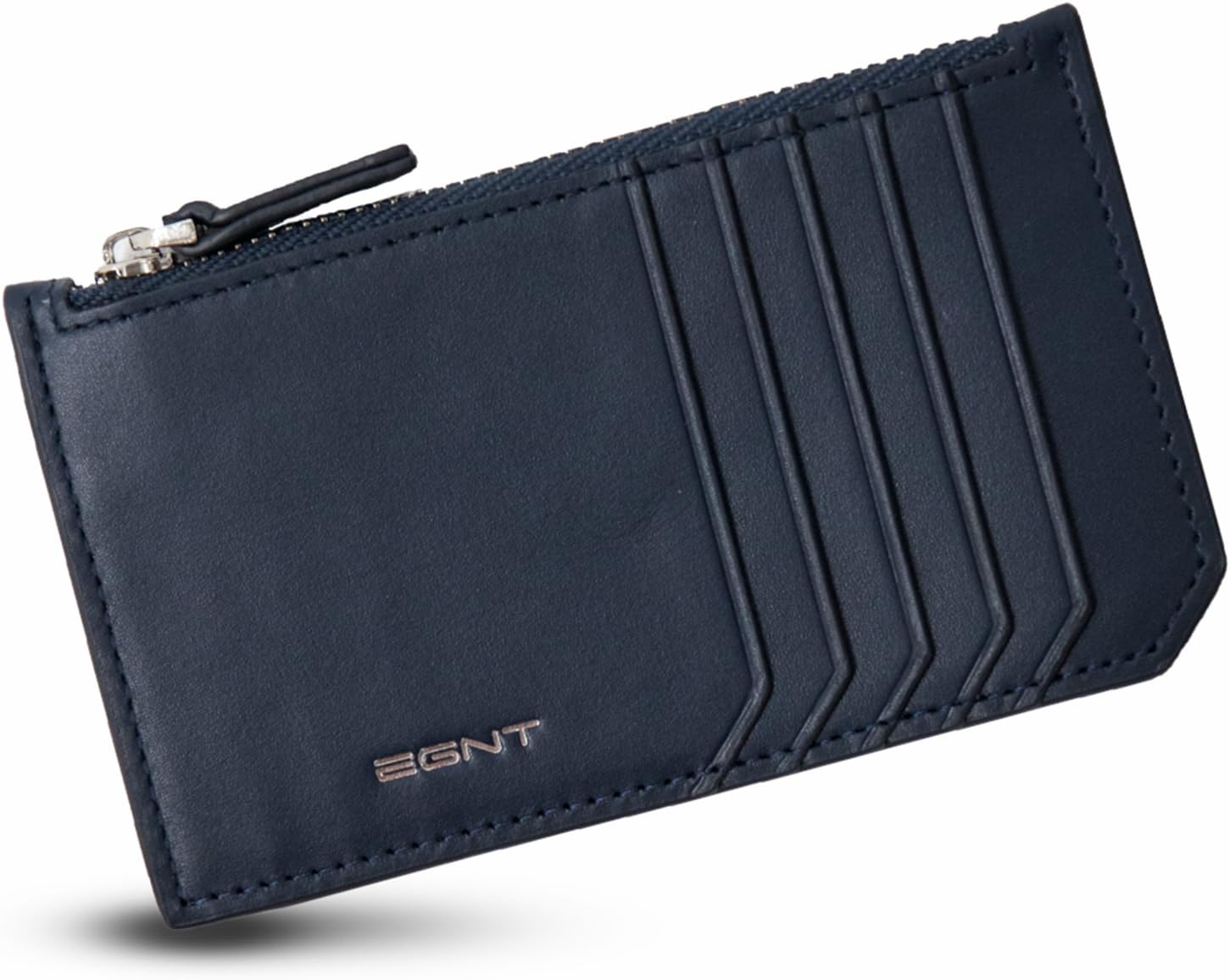 Womens Mens Luxe Multi Card Case Wallet with RFID Blocking Minimalist Zipped Pocket