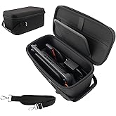 ANYHF Carrying Case for Nintendo Switch 2 (2025), All in One Protective Hard Shell Portable Travel Case for Switch 2, High-density Weave Nylon, Lightweight and Large Capacity, Black