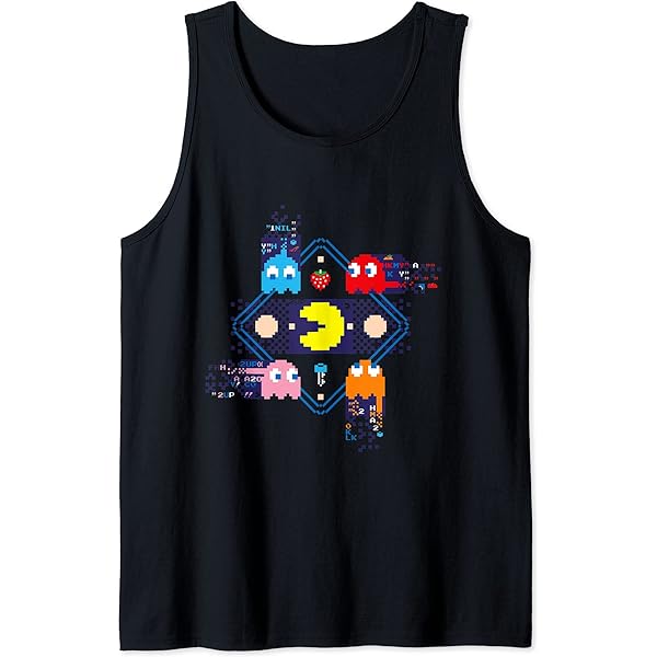 Amazon.com: PAC-MAN Tank Top : Clothing, Shoes & Jewelry