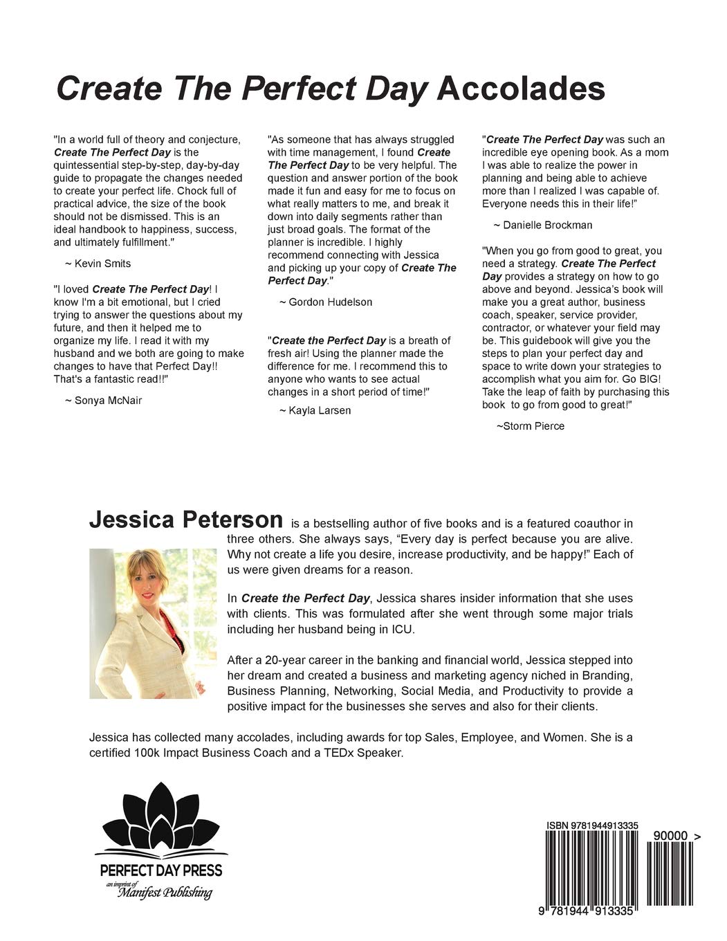 Create The Perfect Day Book And Planner Set Jessica Peterson