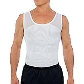 Esteem Apparel Original Men's Chest Compression Shirt to Hide Gynecomastia Moobs Shapewear