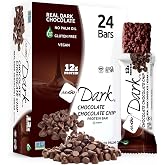 NuGo Dark, Chocolate Chip, 12g Vegan Protein Bar, Gluten Free, 24 Count